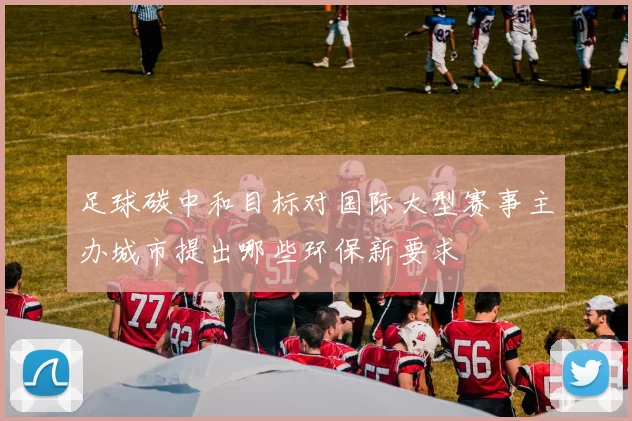 足球碳中和目标对国际大型赛事主办城市提出哪些环保新要求